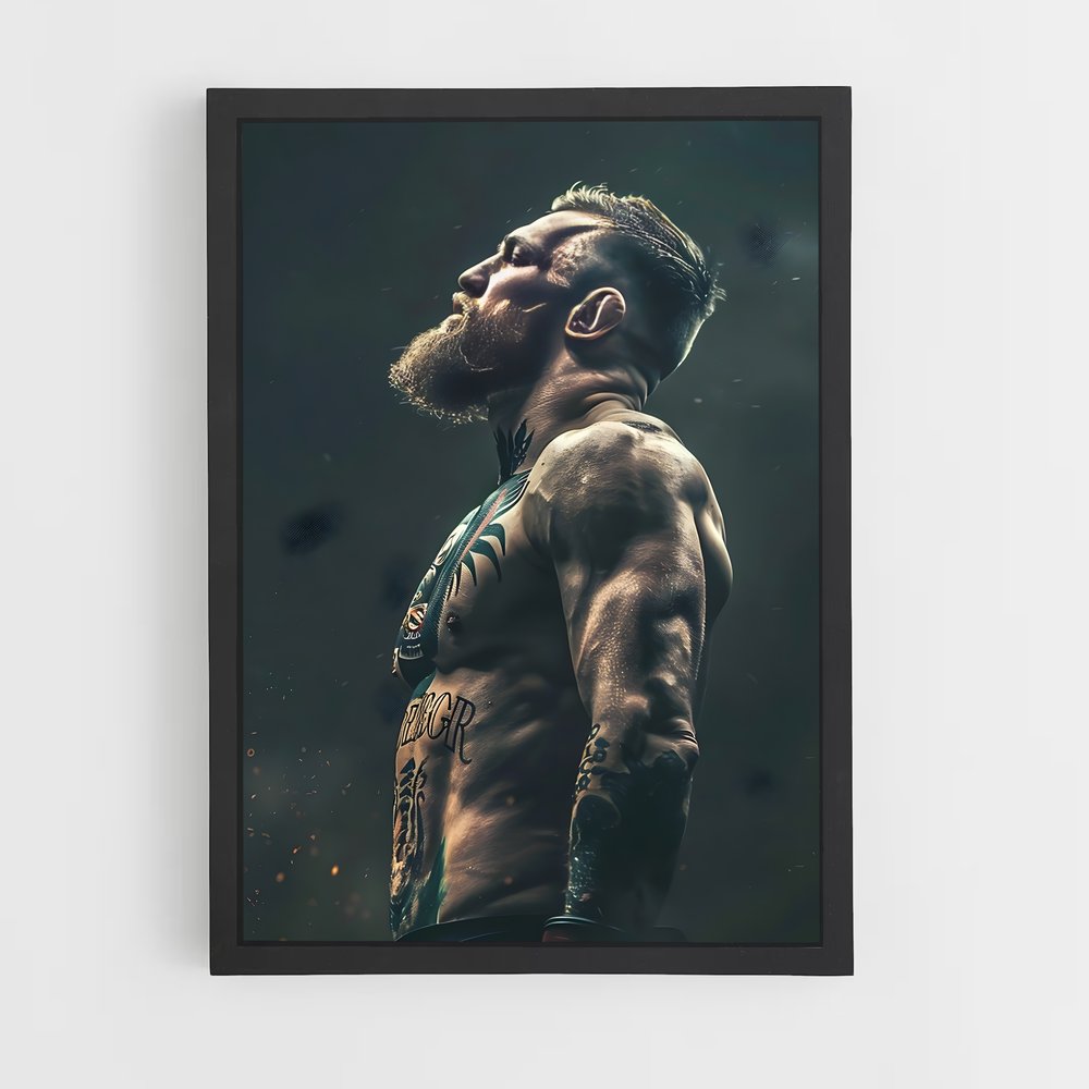 Poster Conor le Gladiateur – affiche MMA (vue 2)